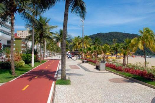 Kitnet Pe Na Areia Vista Mar - Boqueirao Praia Grande-Sp Appartamento Praia Grande  Esterno foto