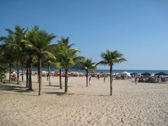 Kitnet Pe Na Areia Vista Mar - Boqueirao Praia Grande-Sp Appartamento Praia Grande  Esterno foto